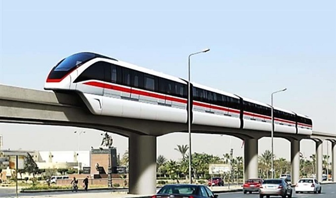  قطار العاصمة الإدارية الجديدة new capital Egypt