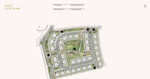 The design and area of the Gemini phase Al Burouj New Cairo compound 