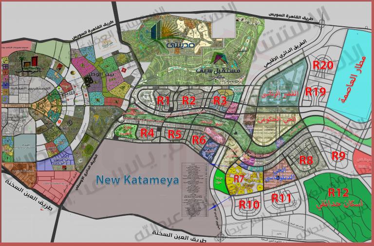 Map of the New Capital