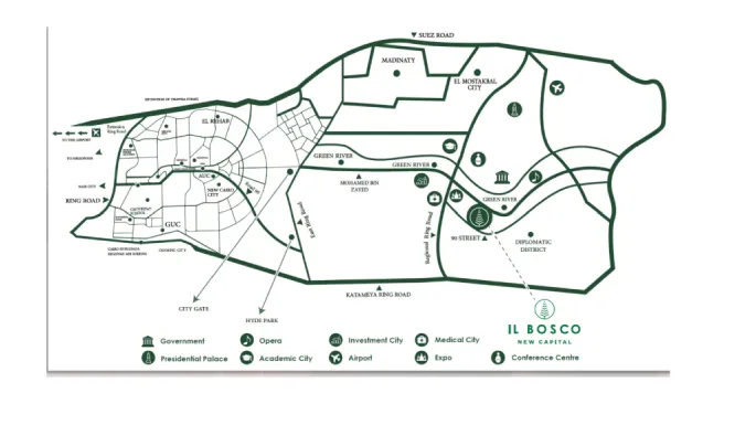 Il Bosco New Capital Compound