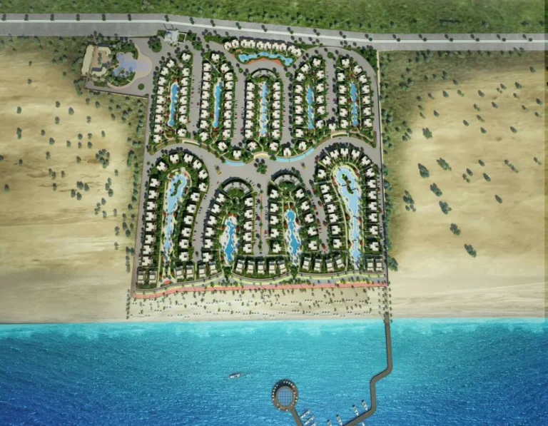 قرية سي شيلز الساحل الشمالي مساحة وتصميم قرية سي شيلز العلمين الجديدة