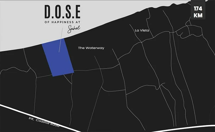 قرية دوس الساحل الشمالي موقع مشروع دوس الساحل الشمالي