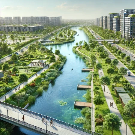 النهر الأخضر بالعاصمة الإدراية