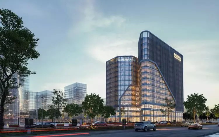 تصميم ومساحة باجودا بيزنس تاور العاصمة الإدارية الجديدة