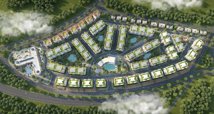 كمبوند كتالان العاصمة الإدارية الجديدة تصميم كمبوند كتالان العاصمة