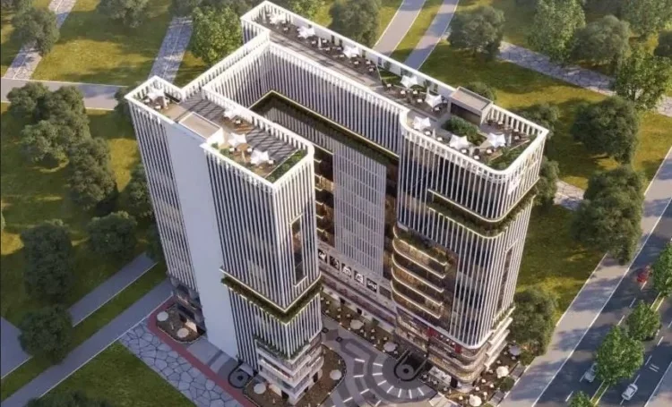 تصميم ومساحة انو فيو مول العاصمة الإدارية