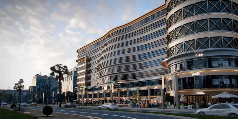 مول جولدن تاور العاصمة الإدارية الجديدة Golden Tower Mall تصميم ومساحة جولدن تاور العاصمة الإدارية الجديدة