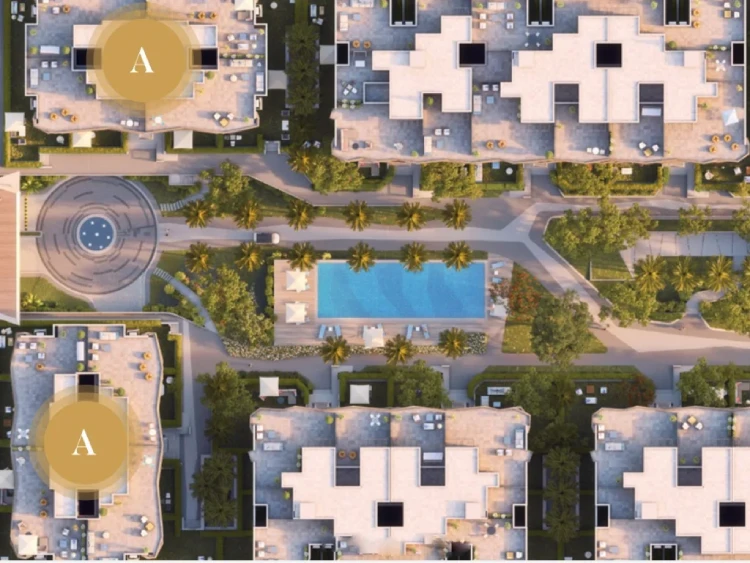 تصميم ومساحة كمبوند امورادا القاهرة الجديدة