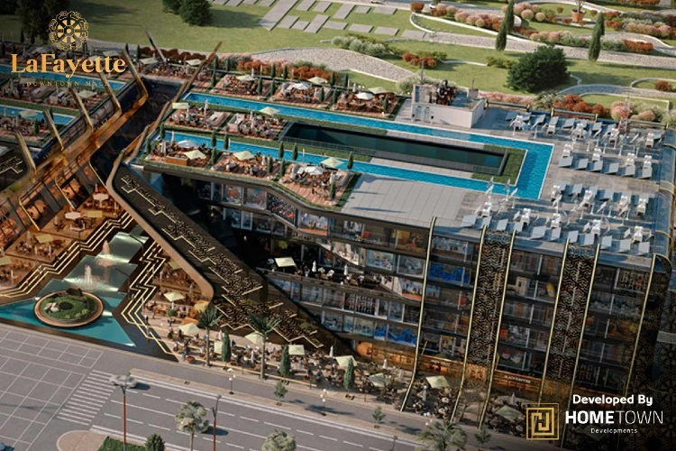 مول لافاييت العاصمة الإدارية الجديدة تصميم ومساحة مول لافاييت العاصمة الإدارية الجديدة