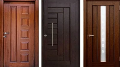 تعرف علي 3 من أفضل أنواع الأبواب المنزلية