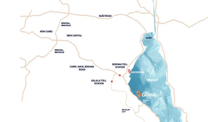 قرية ذا جروف العين السخنة