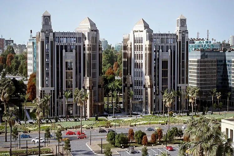 شركة العاصمة للتشييد والبناء كلوك تاور العاصمة الإدارية الجديدة