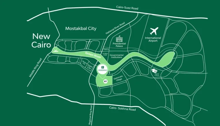 كمبوند بوردووك العاصمة الادارية الجديدة