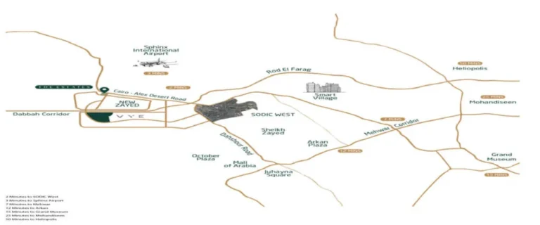 كمبوند ذا استيتس سوديك نيو زايد