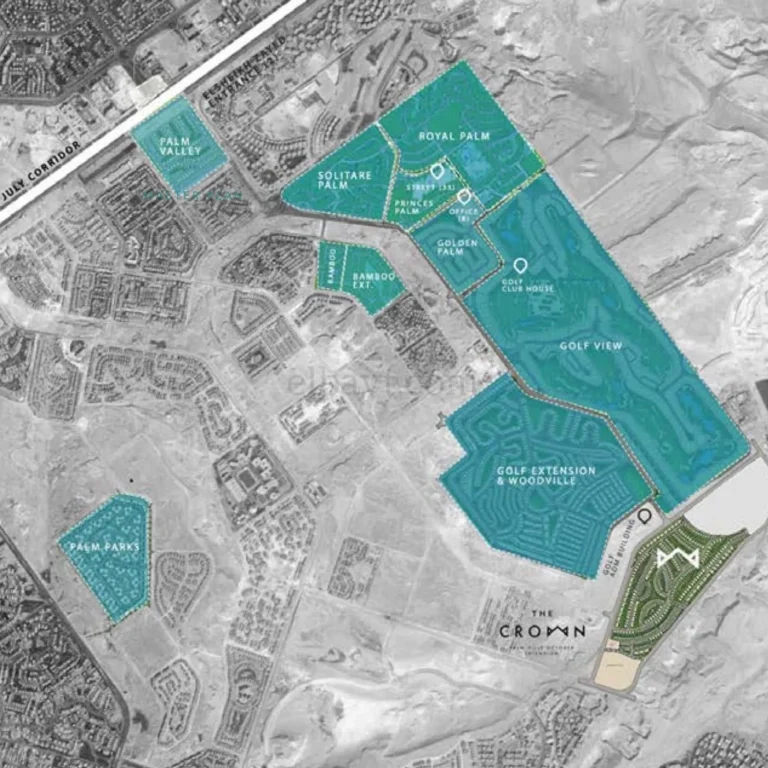 كمبوند ذا كراون بالم هيلز 6 أكتوبر كمبوند ذا كراون بالم هيلز 6 أكتوبر