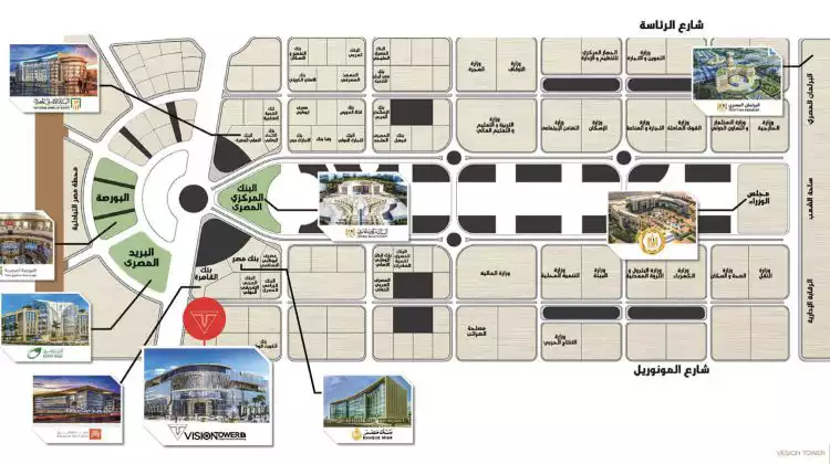 فيجن تاور العاصمة الإدارية الجديدة فيجن تاور العاصمة الإدارية الجديدة