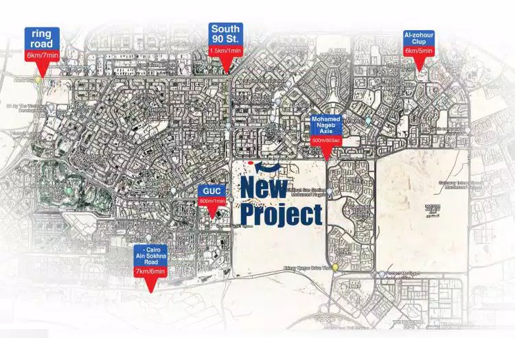 مول اكسل القاهرة الجديدة موقع مول اكسل القاهرة الجديدة