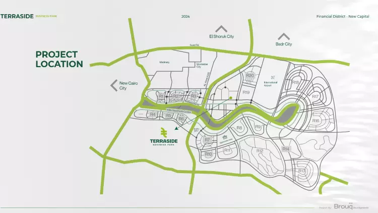 مول تيراسايد بيزنس بارك العاصمة الإدارية الجديدة موقع مول تيراسايد بيزنس بارك العاصمة الإدارية