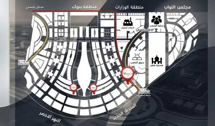 مونوريل تاور العاصمة الإدارية الجديدة مونوريل تاور العاصمة الإدارية الجديدة