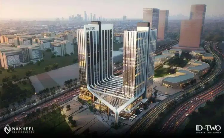 مول دبل تو تاورز العاصمة الإدارية الجديدة تصميم ومساحة مشروع مول دبل تو تاورز العاصمة الإدارية الجديدة