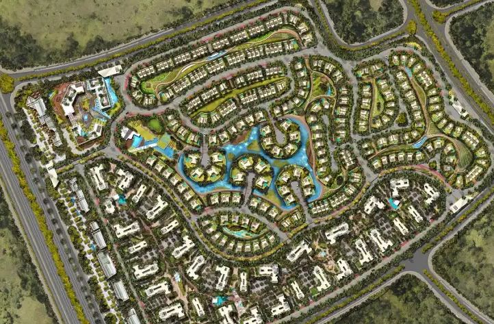 تصميم كمبوند فينشي العاصمة الادارية