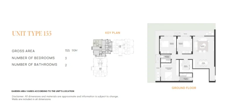 مساحة الوحدات في مشروع لافيستا سولا الشروق