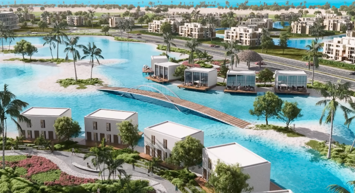 مساحة مشروع زهرة الساحل