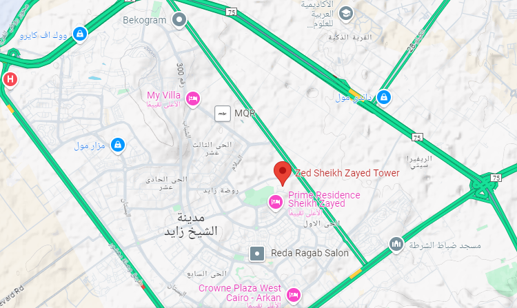 أبراج ساويرس الشيخ زايد