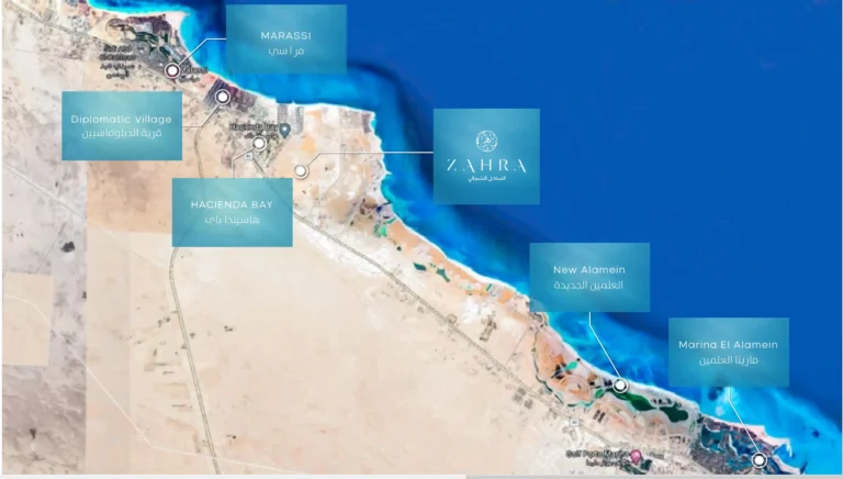 موقع زهرة الساحل الشمالي