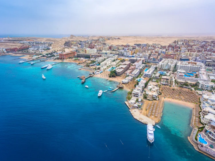 موقع الغردقة على الخريطة الأنشطة الترفيهية في الغردقة