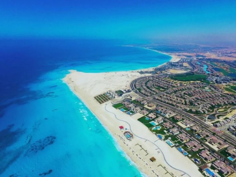 خريطة قري الساحل الشمالي - دليل التسوق العقاري الساحل الشمالي