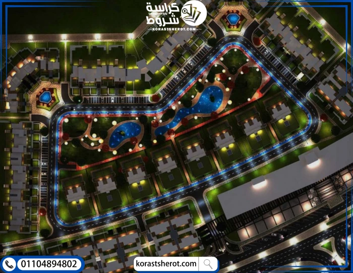 كمبوند ذا ادريس ايست التجمع الخامس تصميم و مساحه كمبوند ذا ادريس ايست التجمع الخامس