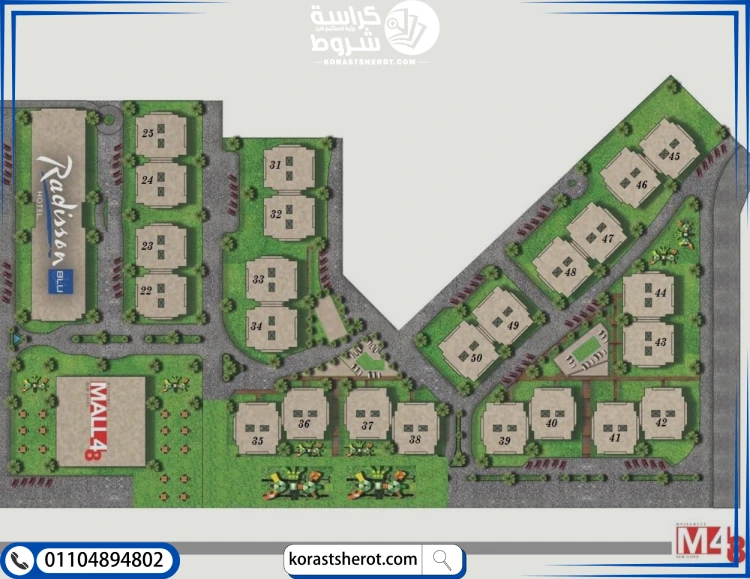 كمبوند المصراوية التجمع الخامس تصميم كمبوند المصراوية التجمع الخامس