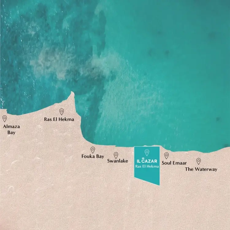 قرية صافية راس الحكمة موقع قرية صافية رأس الحكمة