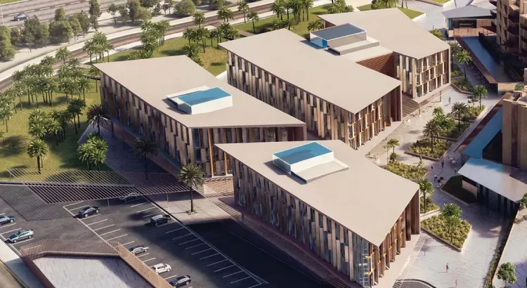 تصميم كمبوند 6 ويست الشيخ زايد