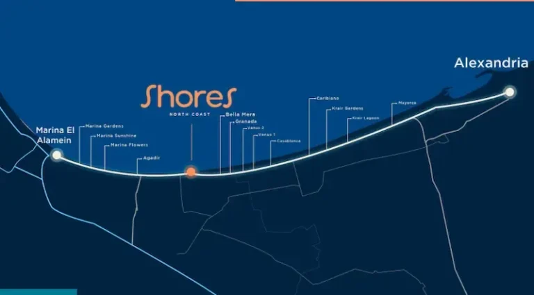 موقع قرية شورز الساحل الشمالي 