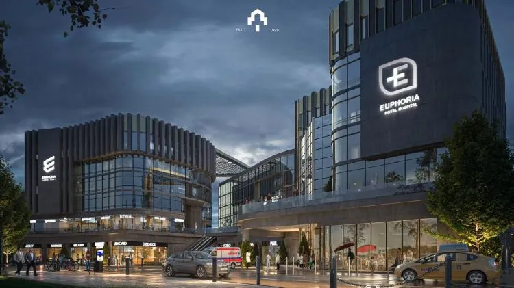 شركة ايفوريا جروب للتطوير العقاري Euphoria Group مول ايفوريا اكسيس بوينت التجمع الخامس من شركة ايفوريا جروب للتطوير العقاري