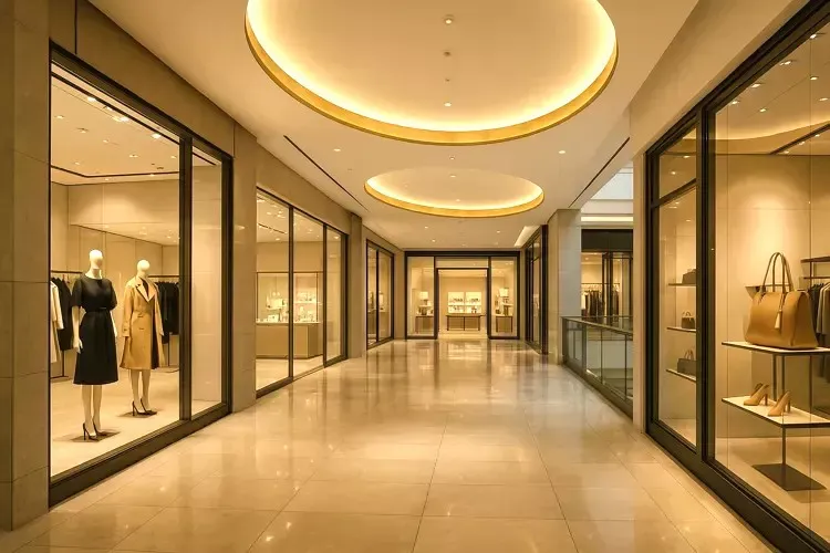 مساحة الوحدات داخل سيلين مول  