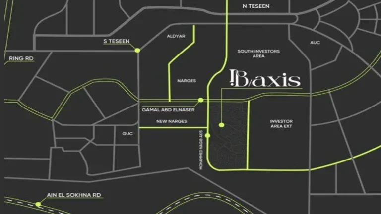 مول IB Axis التجمع الخامس موقع مول IB Axis التجمع الخامس