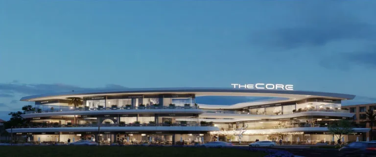 تصميم ومساحة مول ذا كور القاهرة الجديدة