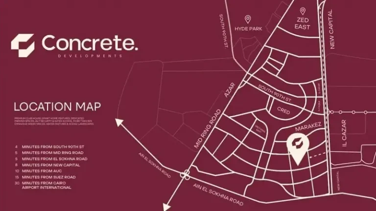 كمبوند جوار التجمع السادس موقع كمبوند جوار التجمع السادس