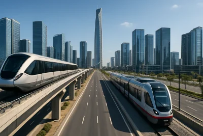 اهم وسائل النقل في العاصمة الإدارية الجديدة