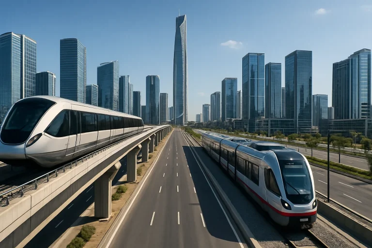 اهم وسائل النقل في العاصمة الإدارية الجديدة