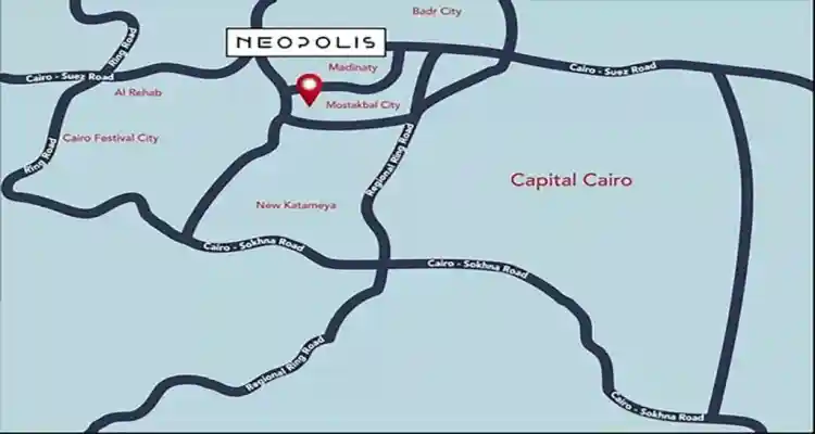 كمبوند نيوبوليس وادي دجلة المستقبل سيتي Neopolis Wadi Degla كمبوند نيوبوليس وادي دجلة المستقبل سيتي Neopolis Wadi Degla