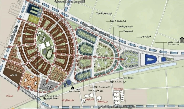 كمبوند مروج سموحة تصميم كمبوند مروج الاسكندرية