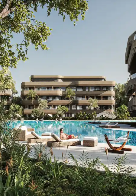 قرية لاديرا راس سدر تصميم قرية لاديرا البحر الأحمر