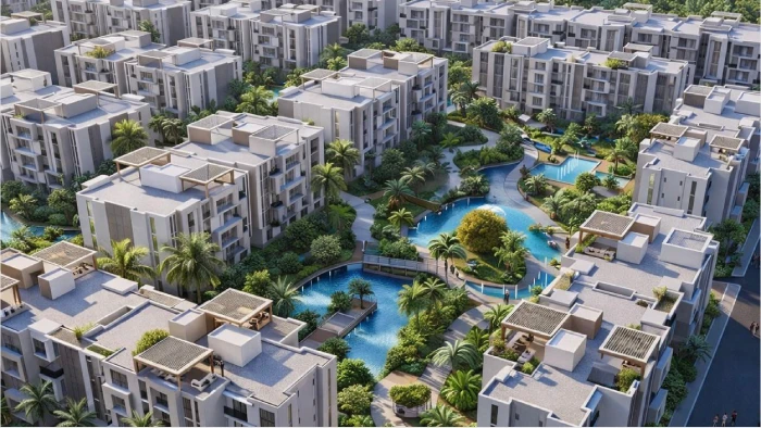 كمبوند إطلالة أكتوبر تصميم كمبوند إطلالة أكتوبر