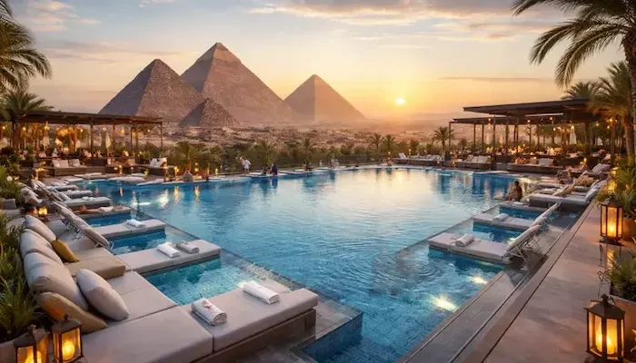 مشروع ويندهام أكتوبر تصميم كمبوند ويندهام كايرو ويست