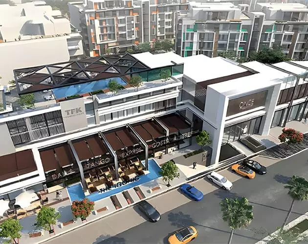 مول وايت ووك القاهرة الجديدة تصميم مول وايت ووك التجمع الخامس