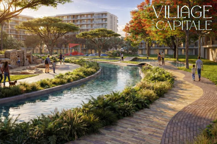 كمبوند فيلاج دي لا كابيتال العاصمة الإدارية الجديدة مميزات الاستثمار في كمبوند فيلدج دى لاكابيتال بالم هيلز